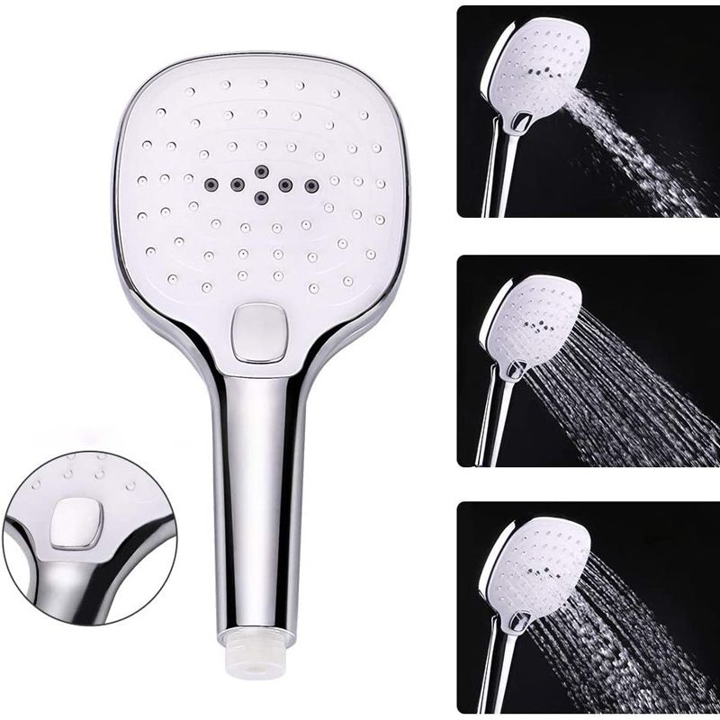 Traditional Dual Shower Head Square Wall Mounted Dual Shower