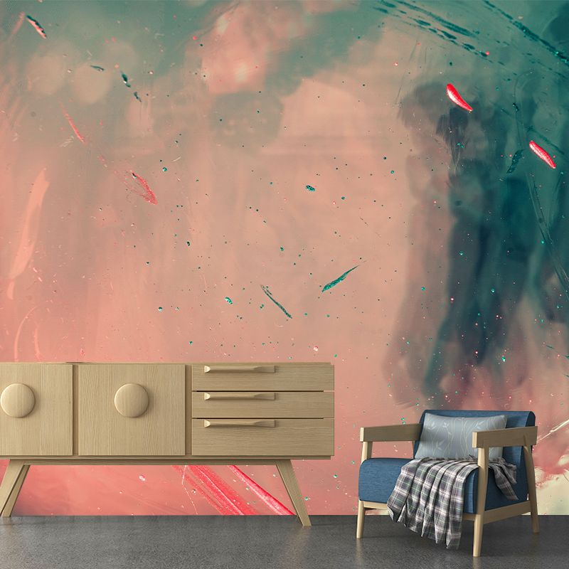 Photography Stain Resistant Mural Wallpaper Abstract Style Living Room Wall Mural