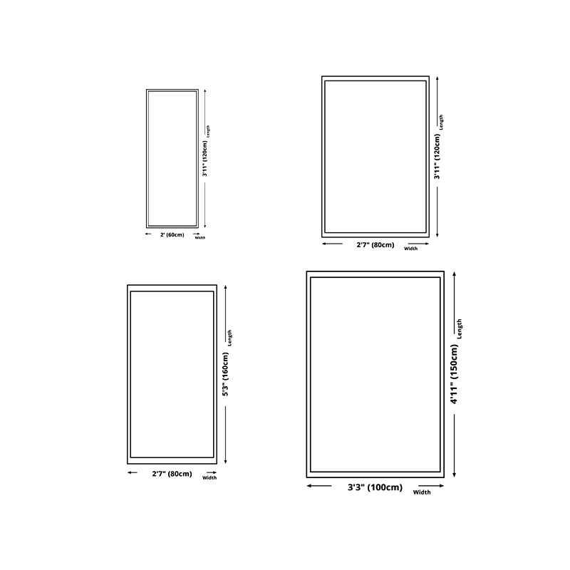 Beige Modern Rug Polyester Color Piece Rug Non-Slip Backing Rug for Living Room