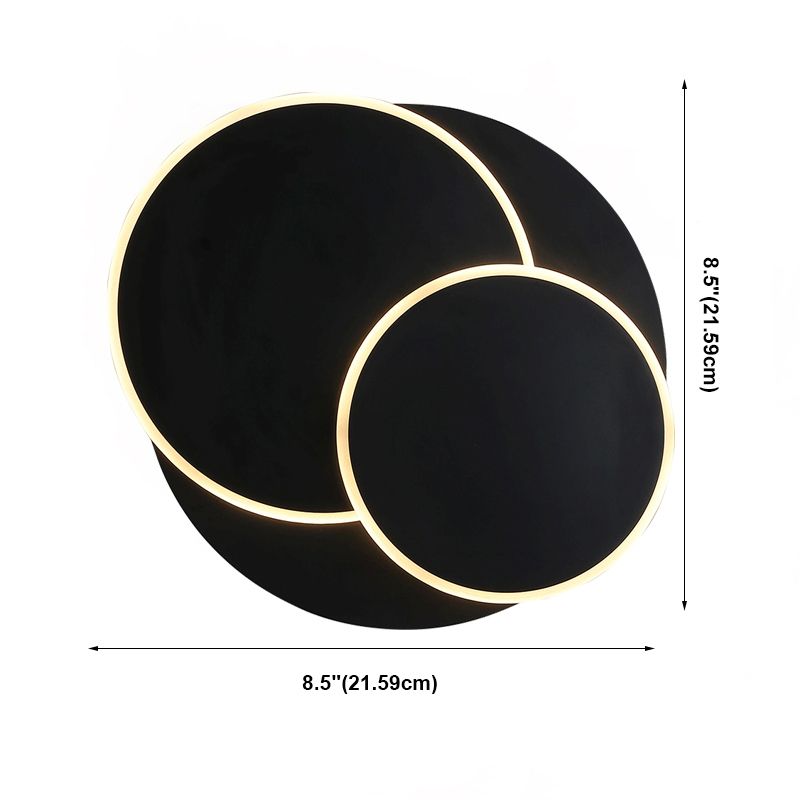 Lampada a parete a LED rotabile in ferro battuto la lampada con applique per soggiorno camera da letto