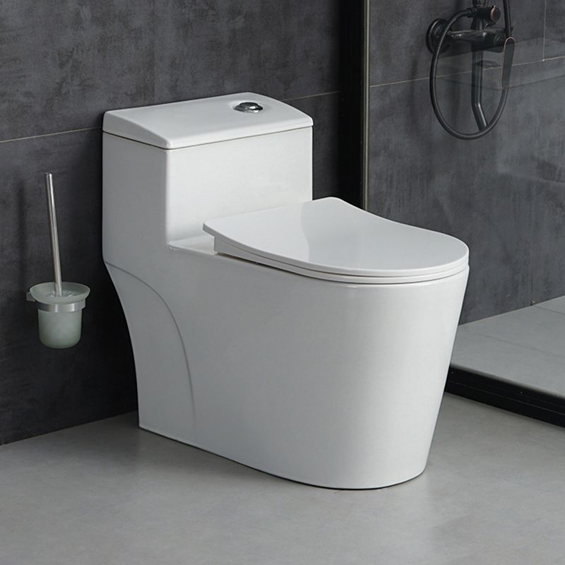 Modern 1-Piece Flush Toilet Floor Mount Urine Toilet for Washroom