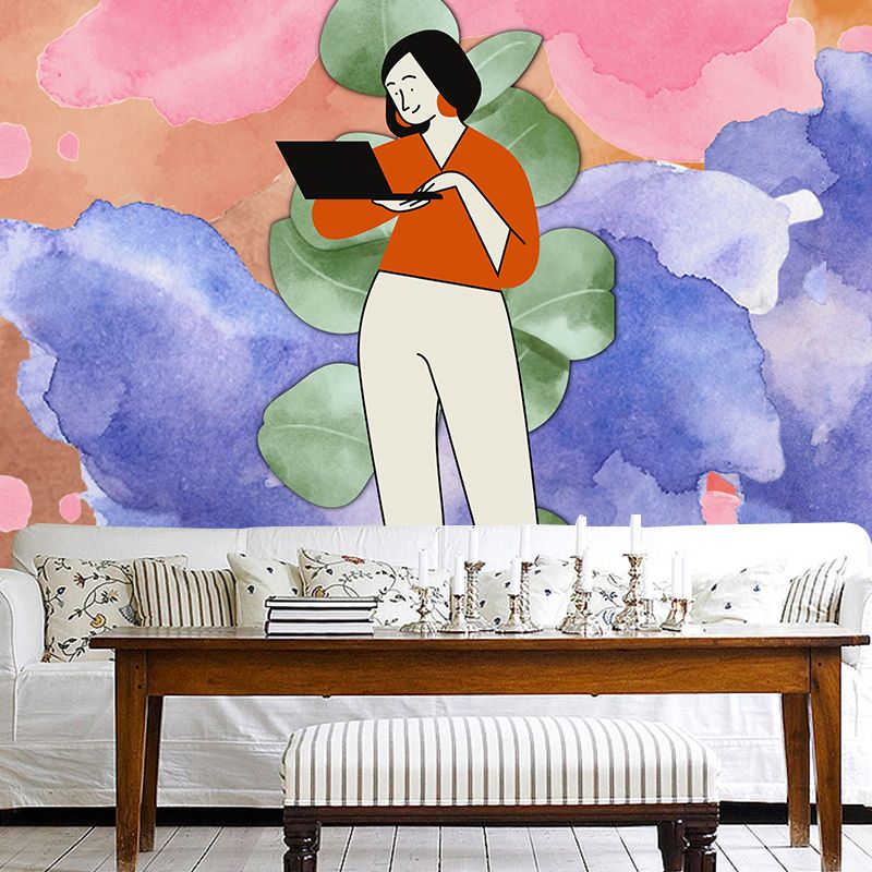 Simplicity Wall Art for Art Gallery Waterproof Stain-Proof Wall Decor, Custom Size