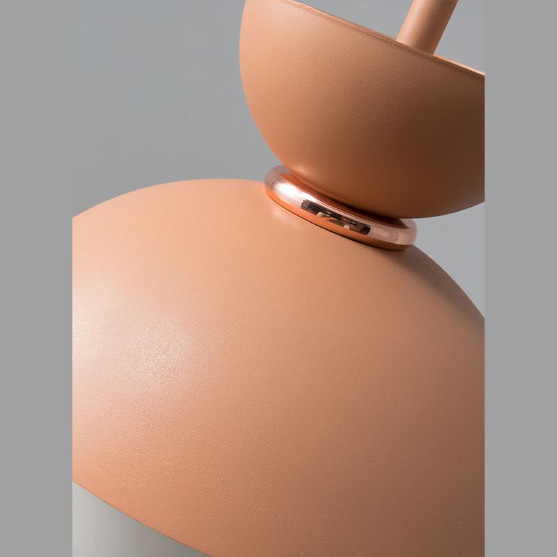 Style minimaliste moderne Global Down Lighting Pendant Metal Metal 1 Plafond suspendu éclairage pour chambre à coucher