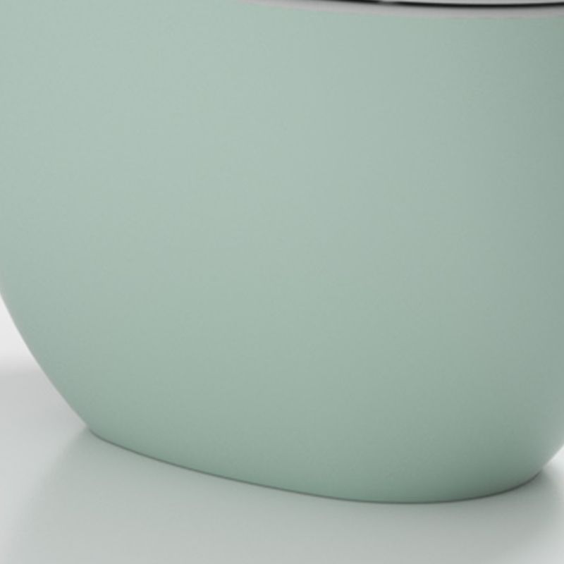 Modern Round Flush Toilet Floor Mounted Porcelain All-In-One Urine Toilet