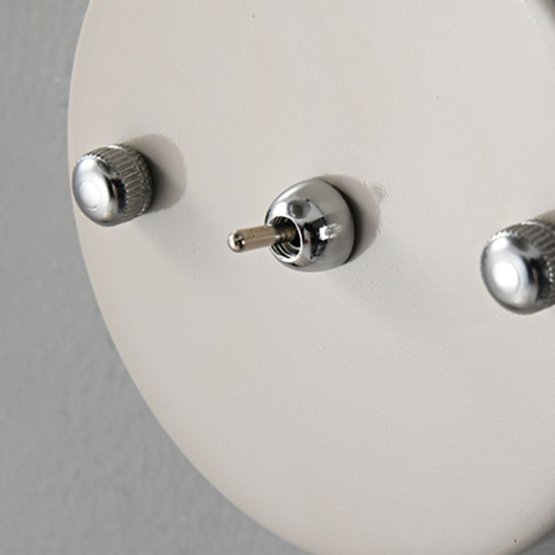 Nordic Style Metal Wall Mount Light Dome Shape Colorful Wall Lamp for Living Room