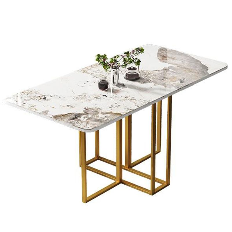 Rectangle Trestle Table Simplicity Style Folding Furniture,59"L x 29.5"W x 28.7"H