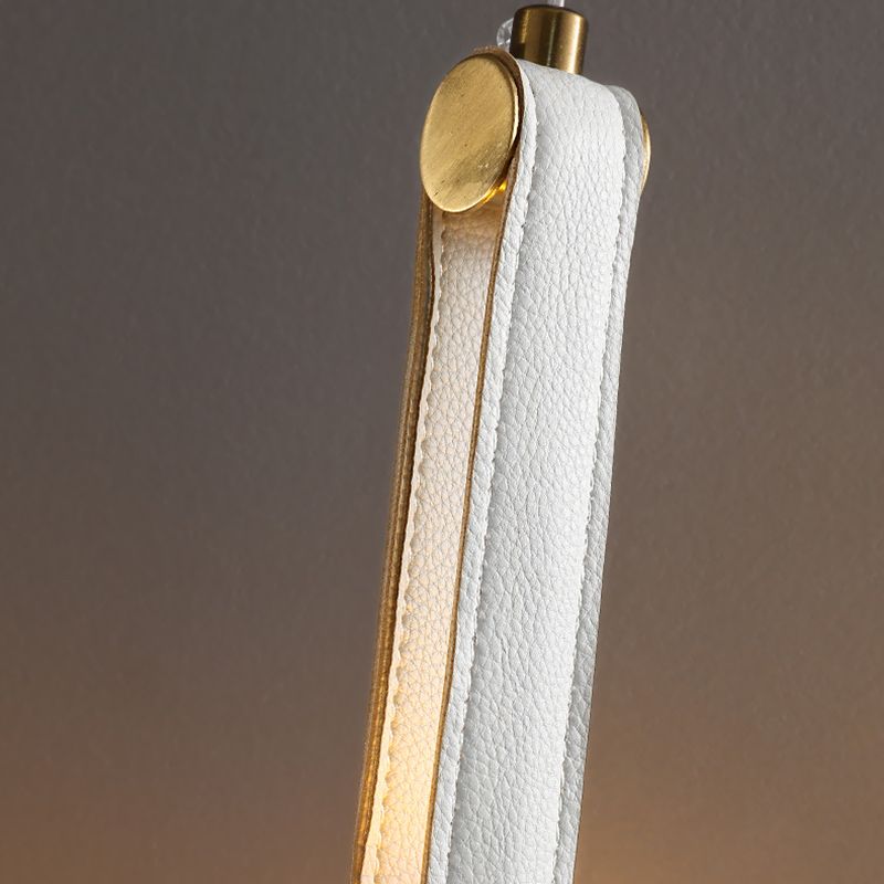 1-Licht-LED-Kreis zeitgenössischer Hanglampe-Kitglas Anhänger Licht für Schlafzimmer