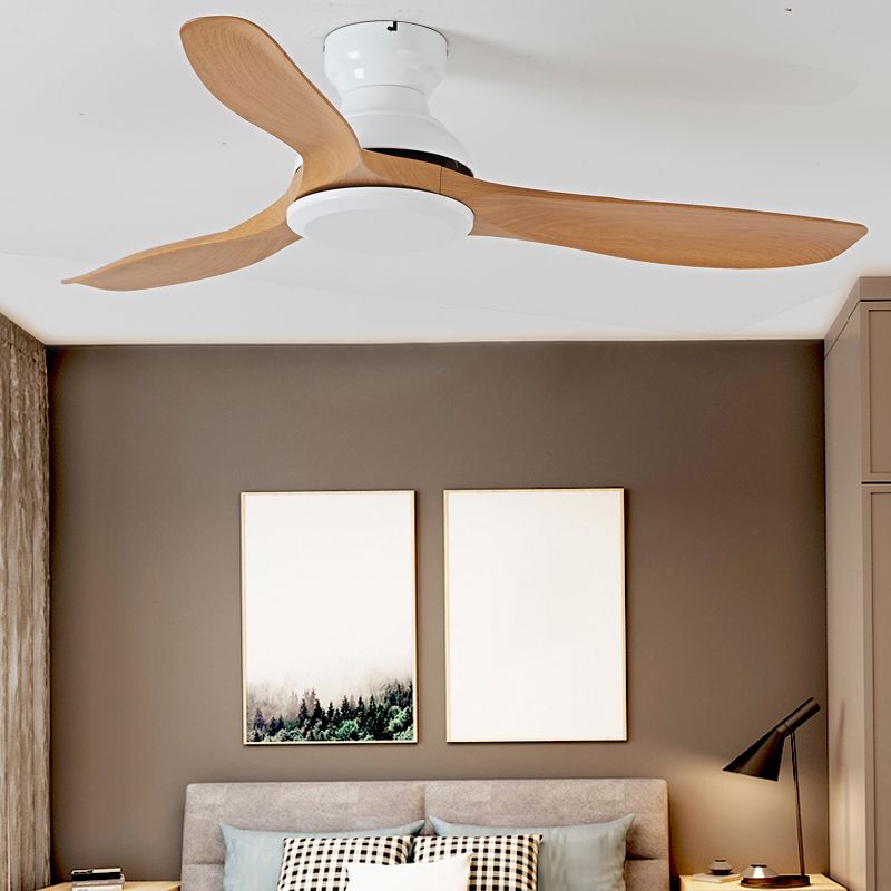 Ventilador de techo de geometría de estilo para niños Light 1 Light Flush Light para dormitorio