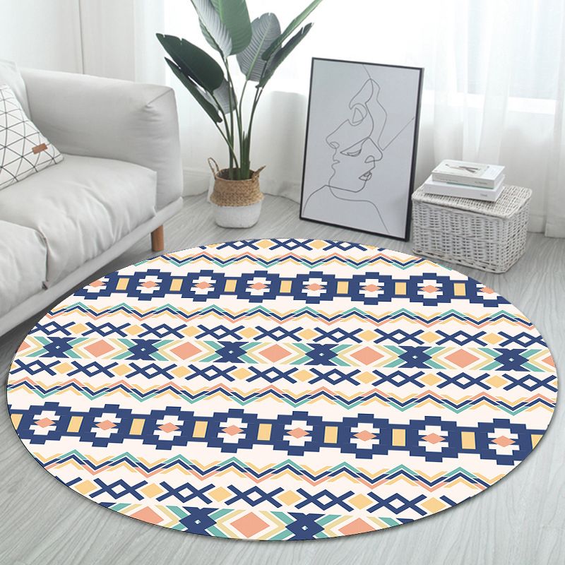 Unieke Boheemse vloerkleed multi-kleuren naadloos patroon tapijt wasbaar anti-slip huisdiervriendelijk gebied tapijt voor kamerdecoratie