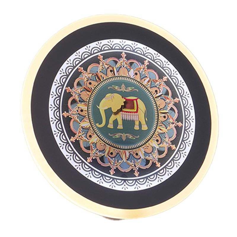 Éléphant marocain mural mural lampe à lit en acrylique LED MUR LEAUX en bleu