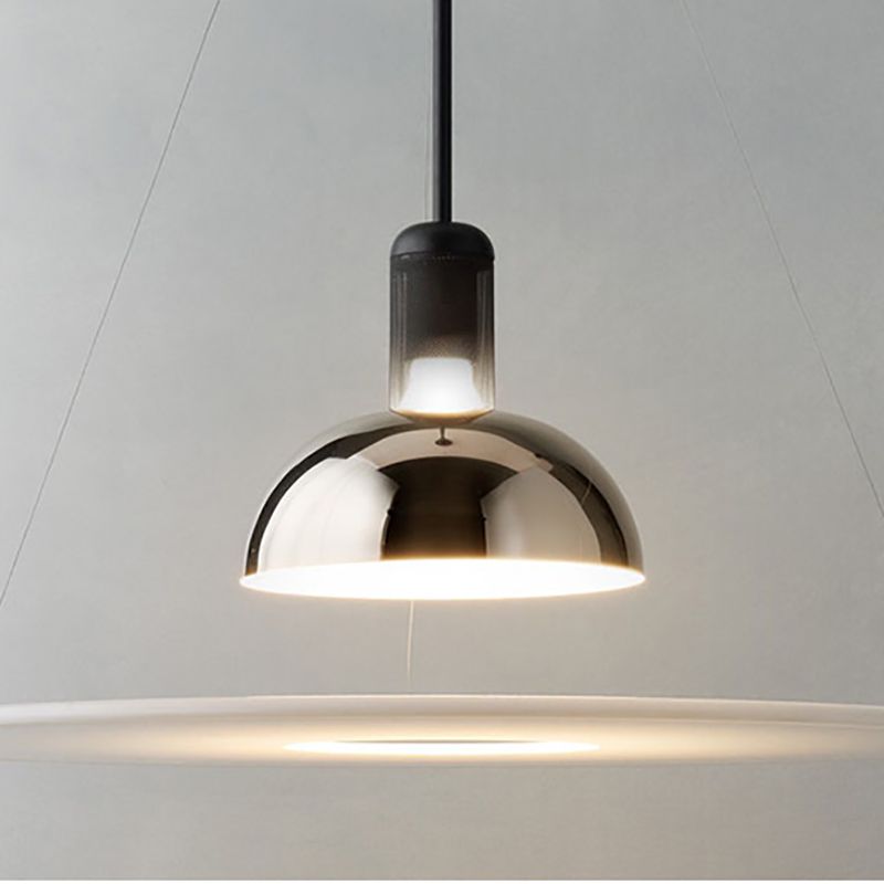 Round Hanging Light Post Modern Pendant Lighting Ayémorrat pour la salle à manger Coffee Shop