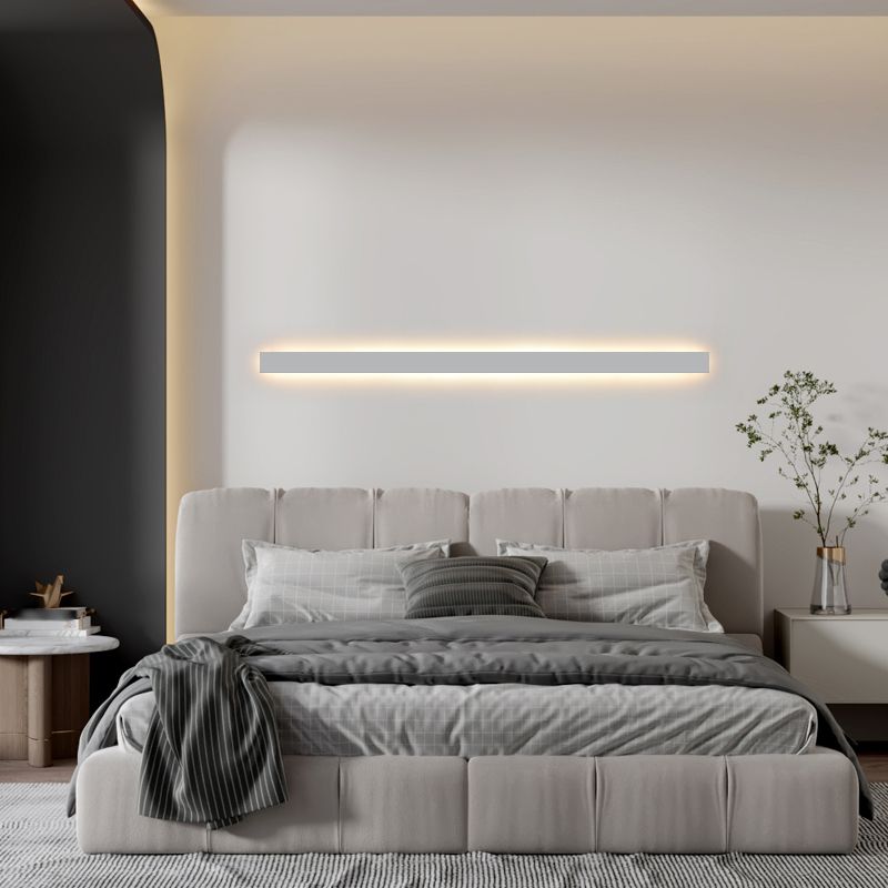 Linearer Schatten Metall Wandleuchten moderner Stil 1 Lichtwandmontage Licht