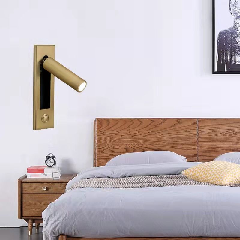Modern Style Reading Wall Light Shape Wall Sconce Metal 1 Sconce Light for Bedroom