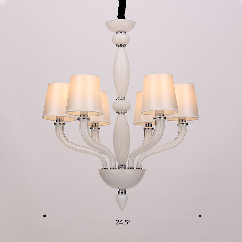 12 bulbos Candelier de techo