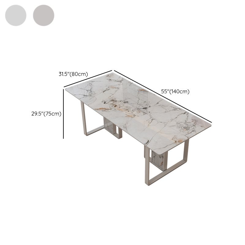 Nordic 1/5 Pieces Dining Set Stone Dining Table for Dining Room