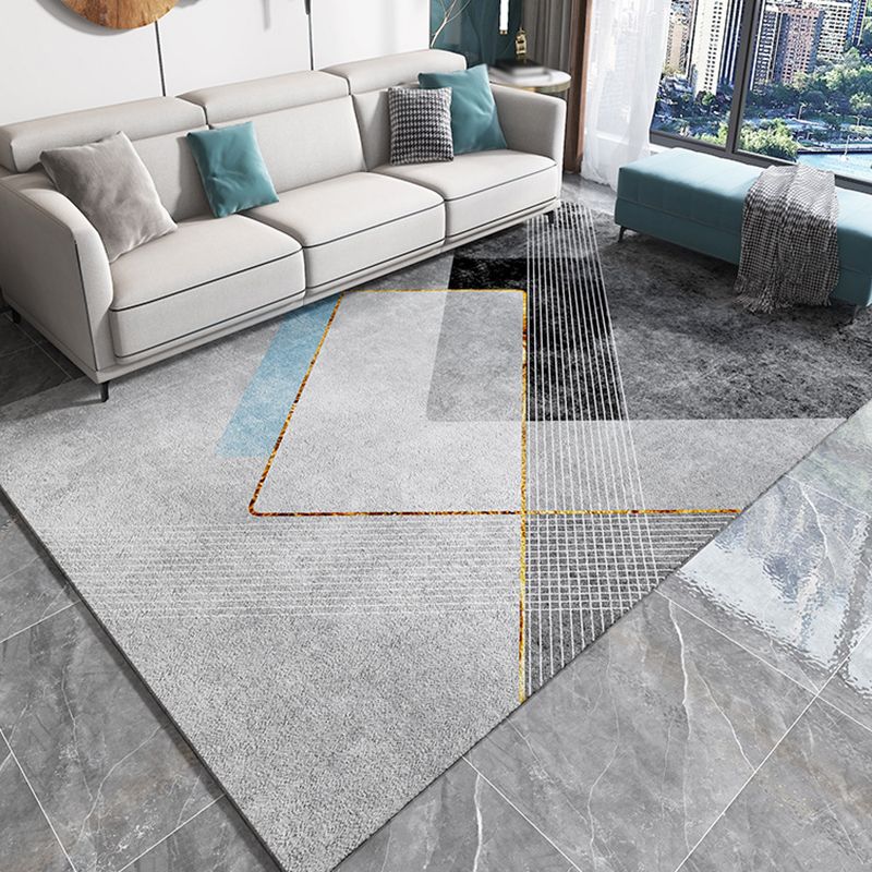 Light Brown Modern Carpet Color Lump Carpet Washable Carpet for Living Room
