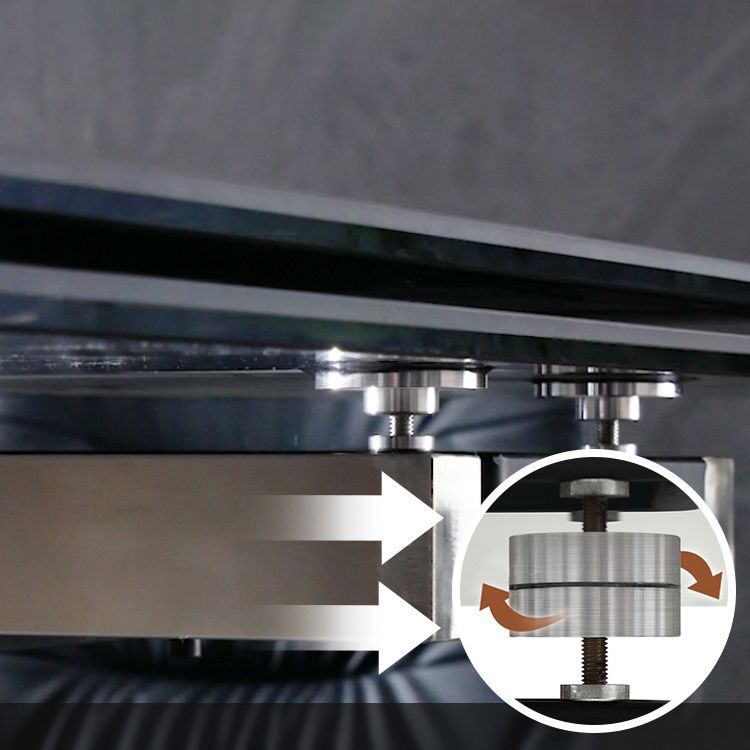 Modern Rattan Standard Dining Set with Rectangle Table and Solid Back Chairs Dining Set