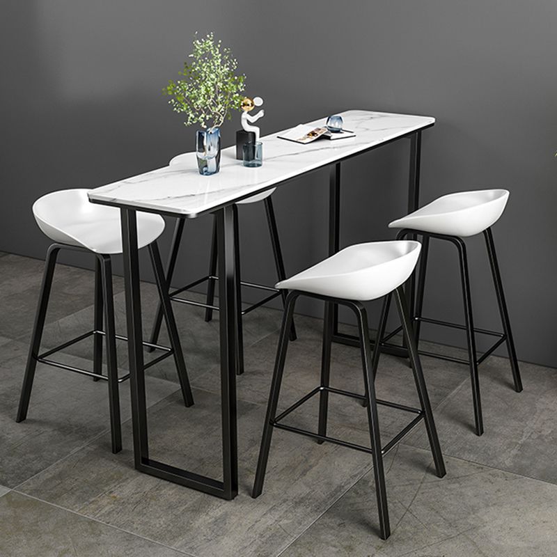 1/2/3/5 Pieces Bar Table and Stools Industrial Bar Pub Table Set
