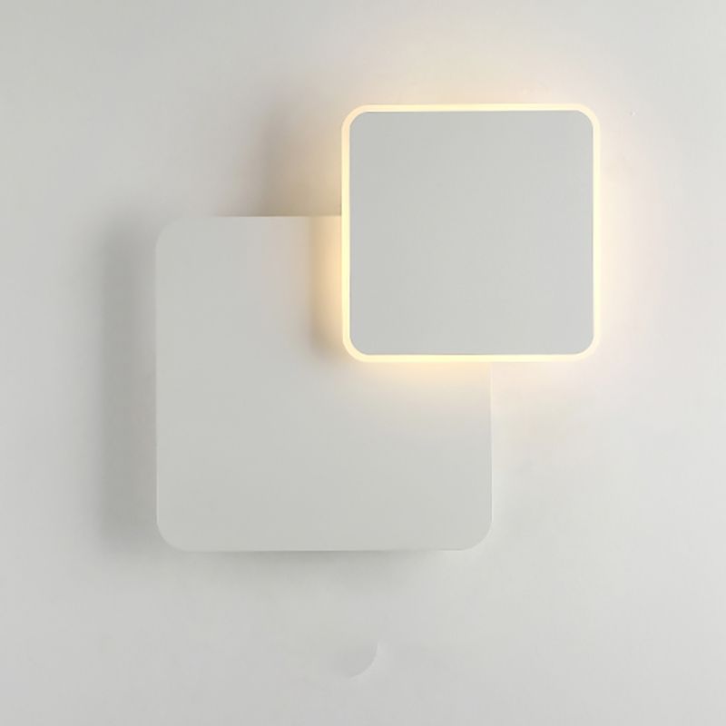 Lámpara de montaje en la pared LED lámpara de aplastador de pared de la noche de la noche del interior de la noche