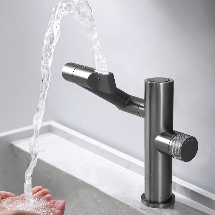 Modern Vessel Sink Faucet Solid Color Vessel Sink Bathroom Faucet