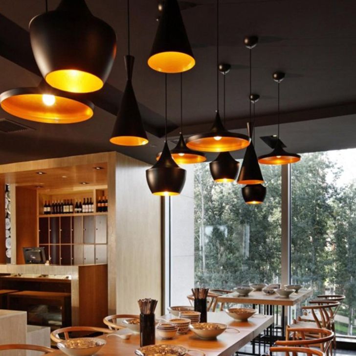 1 Light Schoolhouse Hanging Pendant Lights Industrial Style Metallic Pendant Ceiling Lights