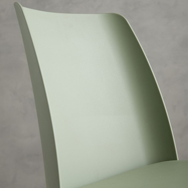 Contemporary Kitchen Dining Side Chair Home Metal Legs Chair