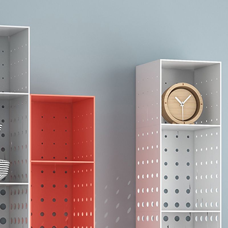 Scaffale orizzontale in ferro per unità murale contemporanea, 39,4 "l x 9,8" w x 9,8 "h