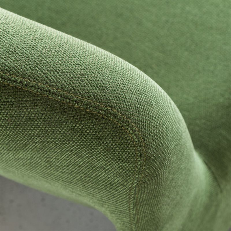 23.2"Wide Tight Back Armless Single Accent Chair for Apartment