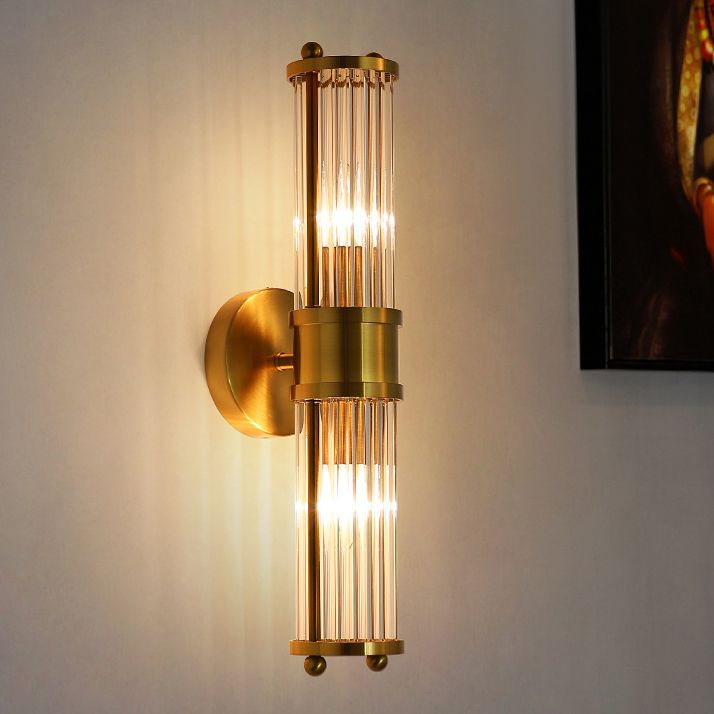Crystal Linear Mirror Wall Lights Modern Mirror Wall Light Fixture