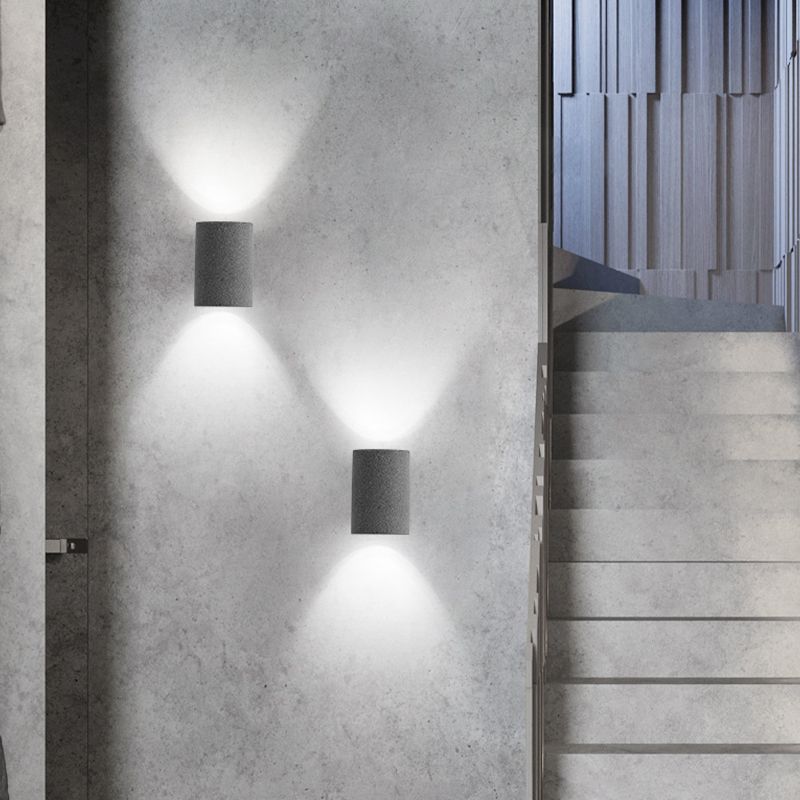 Wohnzimmer ein Kopfwandleuchten moderne Zementwandmontageleuchte