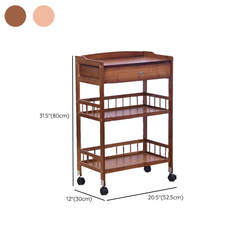 Modern Prep Table Open Storage Dining Room Rectangular Prep Table