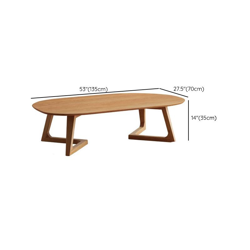 Solid Wood Coffee Table Nordic Style Minimalist Coffee Table