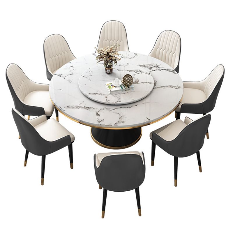 Sintered Stone Dining Room Table Pedestal Dining Table for Dining Room