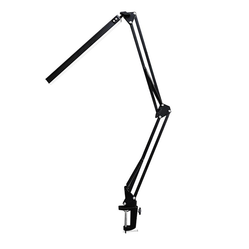 Lampada da scrivania a LED di apprendimento moderno in metallo lampada da tavolo singolo per camera da letto