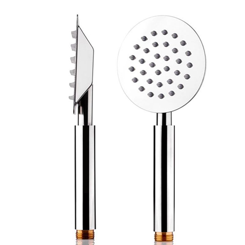 Contemporary Stainless Steel Hand Shower Self-Cleaning Showerhead
