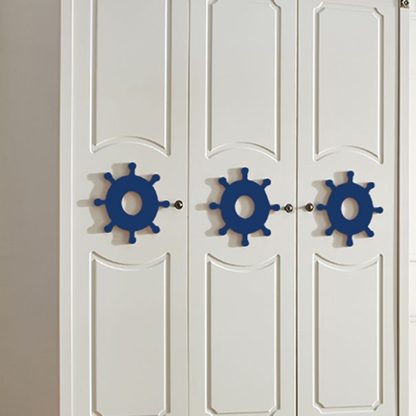 Manufactured Wood Storage Cabinet Coastal Cabinet with Drawers