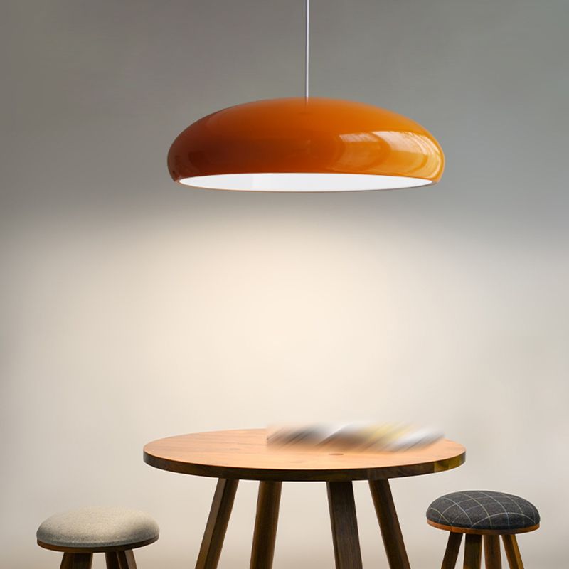 Nordic Style Hanging Light Colorful Metal Pendent Lighting Fixture for Sitting Room