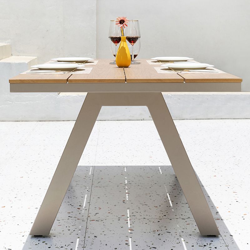 Water Resistant Patio Table Set 1/3/5/7/9 Pcs Modern Dining Table Set