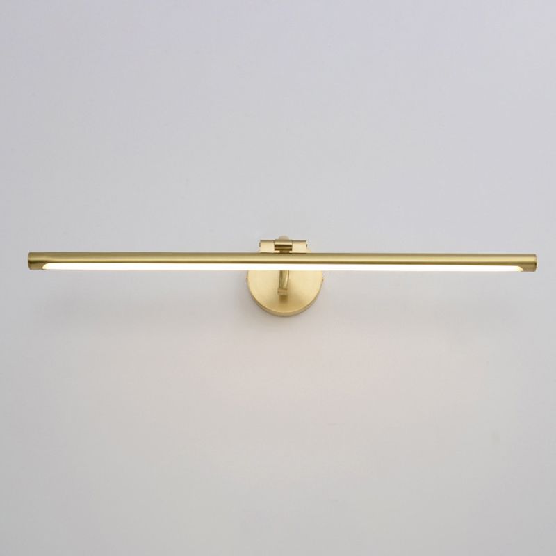 Mont en métal linéaire luminaire luminaire de style contemporain