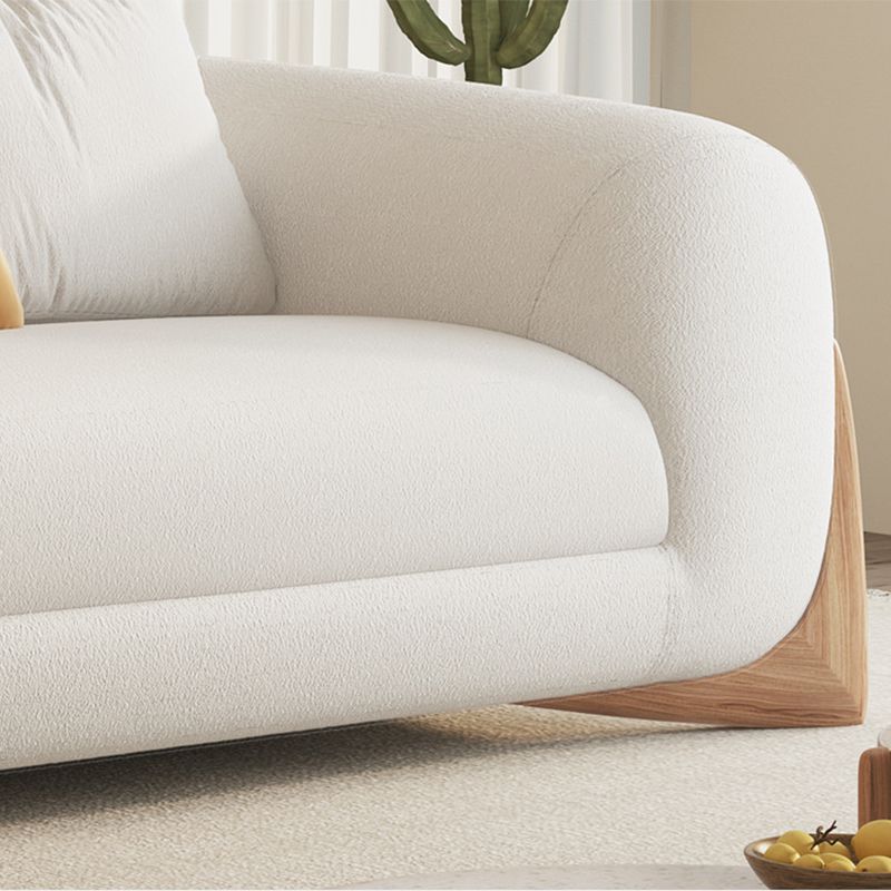 Contemporary Sofa Stationary Fabric Living Room Tuxedo Arm Seating