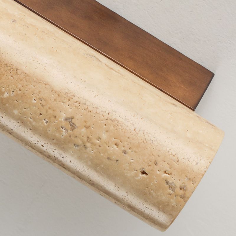 Contemporary Single Brown Wall Mounted Sconce Unique Wall Light