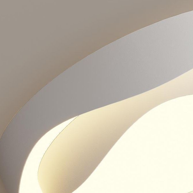 2 Light Ceiling Lighting Modern Style Metal Ceiling Light for Living Room