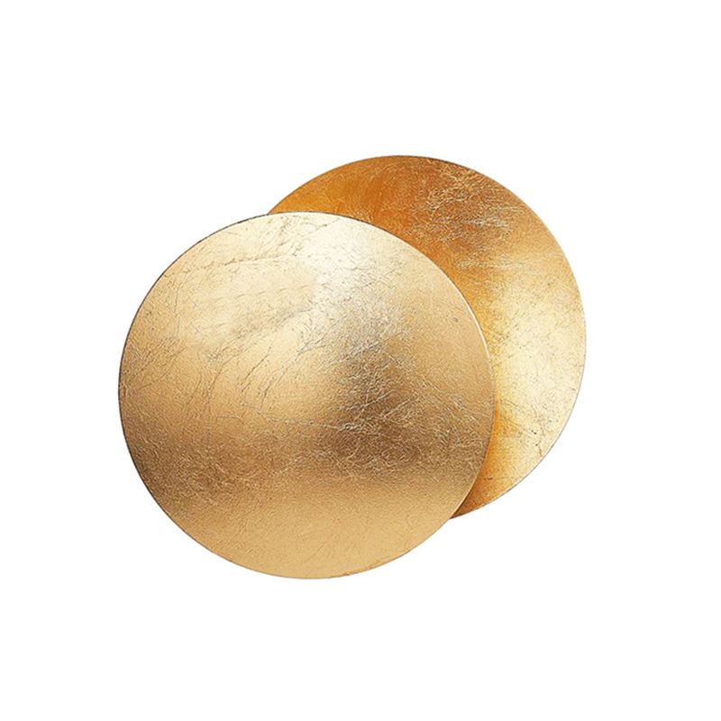 Nordische Metallwandleuchten leichte runde Formwandlicht für Wohnzimmer