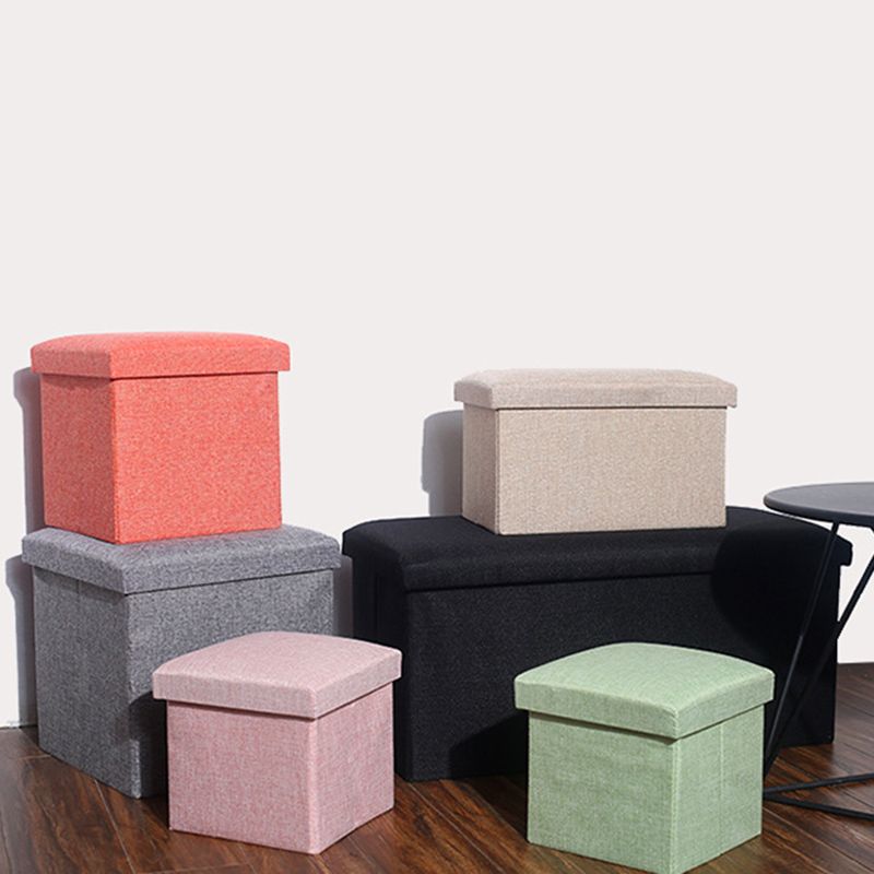 Modern Tear Resistant Cotton Cube Solid Color Square Cube for Drawing Room