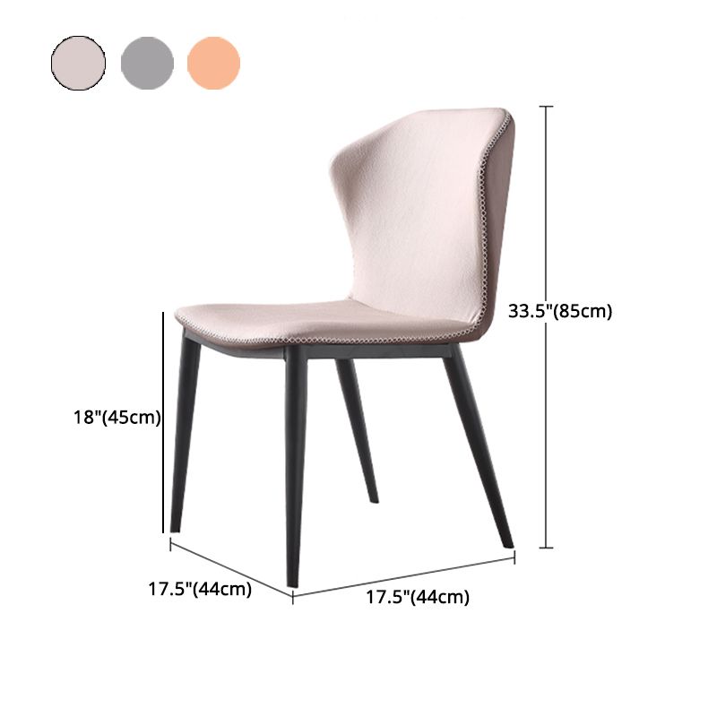 Silla industrial del lado del respaldo de la silla del comedor de la cocina del metal