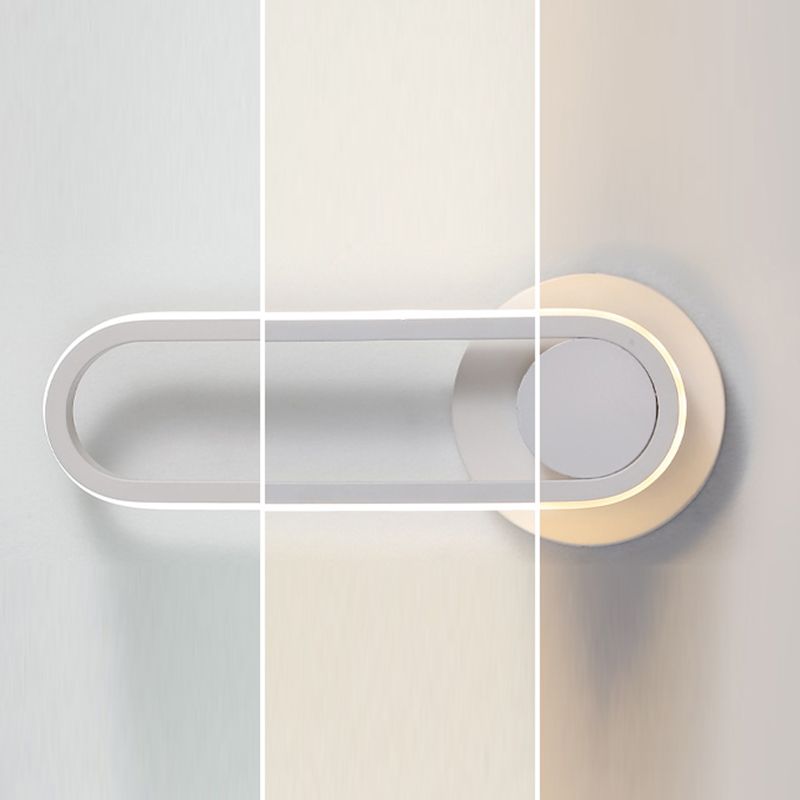 Rotatable Simplicity Wandleuchte LED -Leuchten mit Silikonschatten für Schlafzimmer