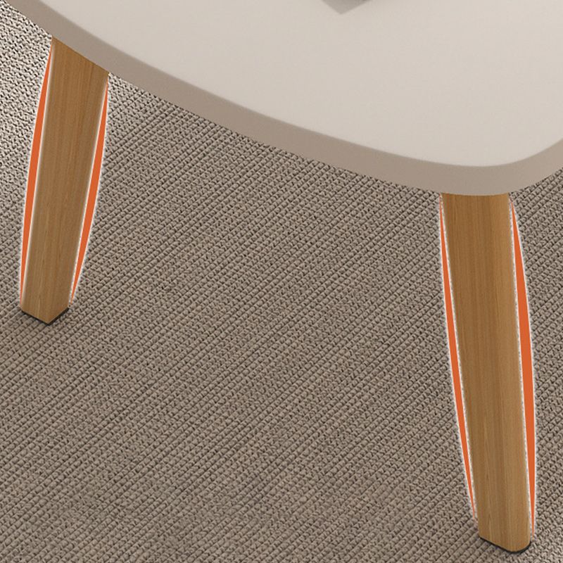 16"H Contemporary Coffee Table Folding Wooden Coffee Cocktail Table