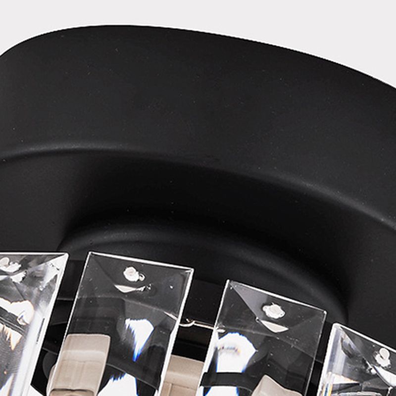 Minimalist Ceiling Lamp Nordic Crystal Flush Mount Light Fixture for Bedroom
