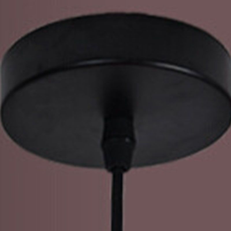 1 Light Pendant Lamp with Lucency Glass Modern Suspension Lighting Fixture