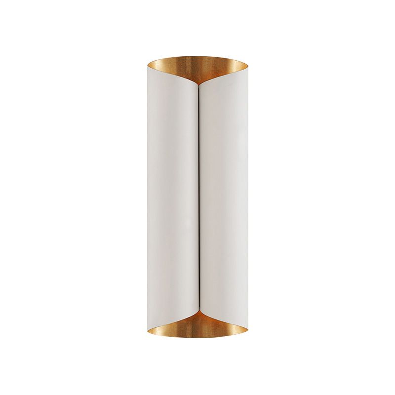 Modern Style Geometry Shape Wall Sconce Metal 2 Lights Sconces for Bedroom